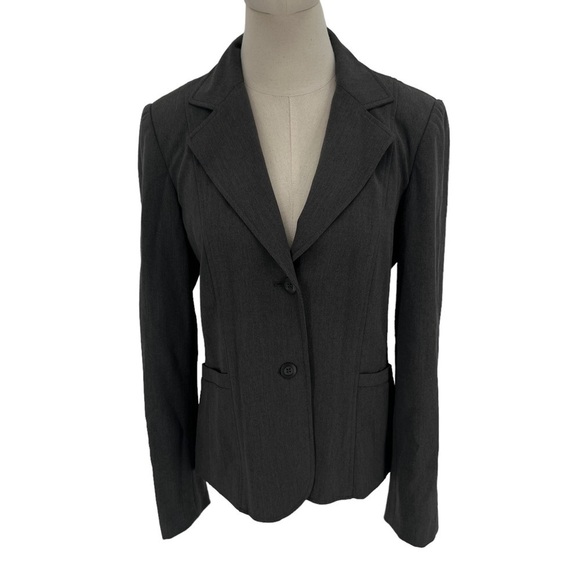 Rafaella Gray Single Breasted Blazer Size 10 Women’s - Picture 1 of 6
